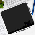 Kawaii Black Kitten Mouse Pad Large Cute Game Keyboard Mat Xxl Computers Accessories Table Pads Girl Home Bedrooms Carpet Mats