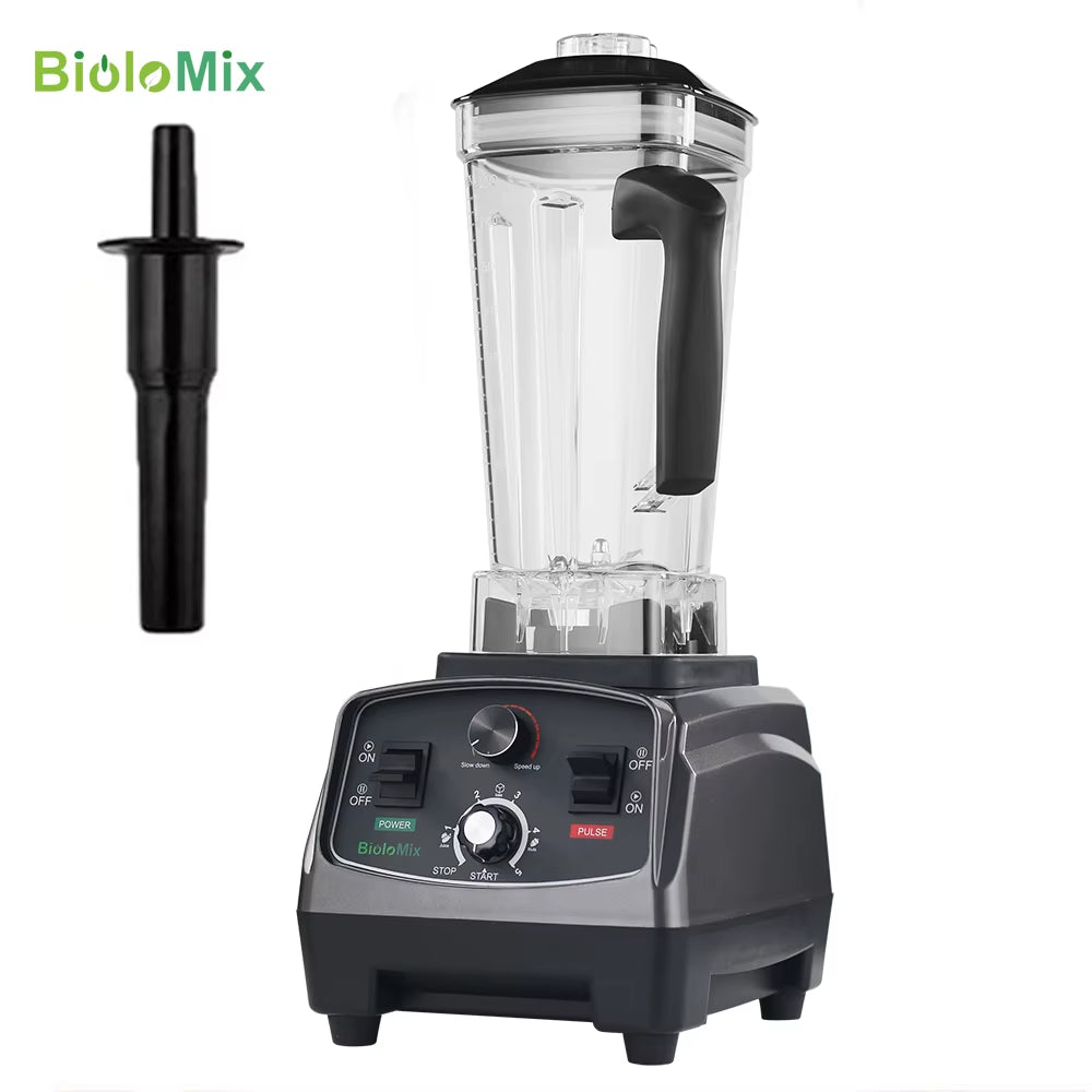 3HP 2200W Heavy Duty Grade Timer Blender Mixer Juicer Fruit Food Processor Ice Smoothies BPA Free 2L Jar